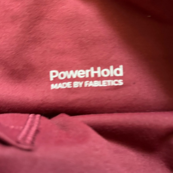 Maroon sports leggings - Picture 2 of 2